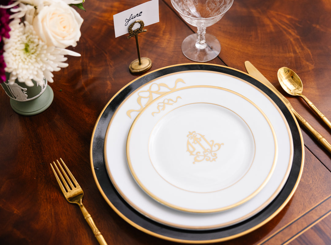 ADD ON: Monogrammed Dinner Plate