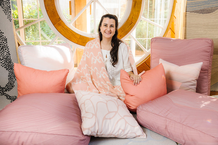 Mindfulness Collection with Jill Malek: Flowberry Floorpillow