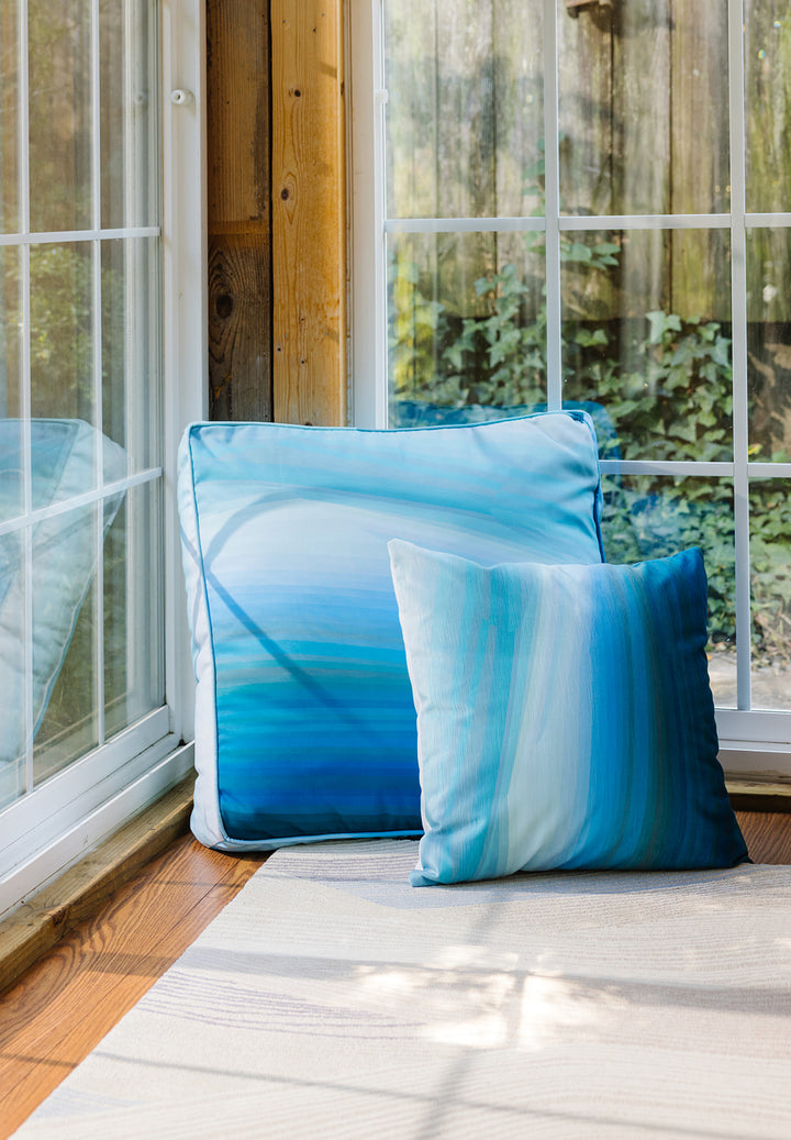 Mindfulness Collection with Jill Malek: Alpenglow Topaz Floorpillow
