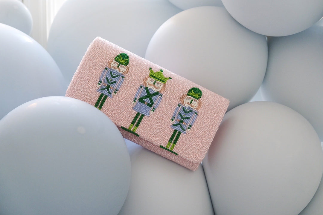 *Nutcracker Beaded Clutch