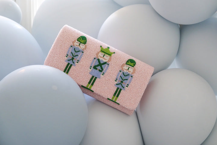 *Nutcracker Beaded Clutch