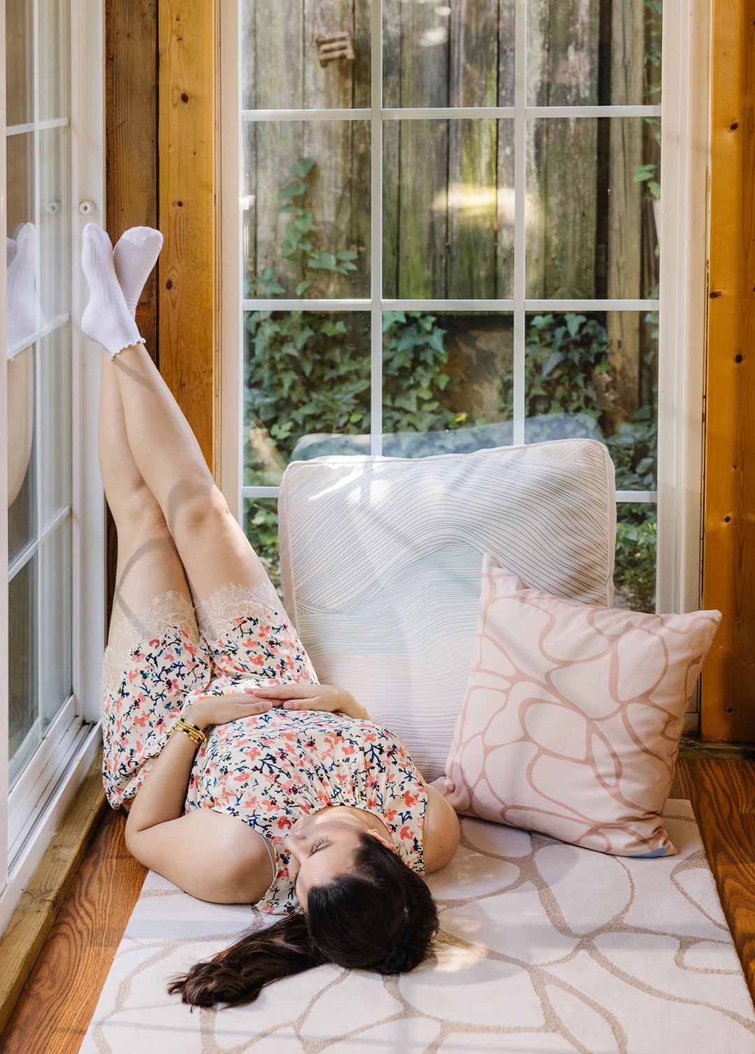 Mindfulness Collection with Jill Malek: Flowpasture Floorpillow