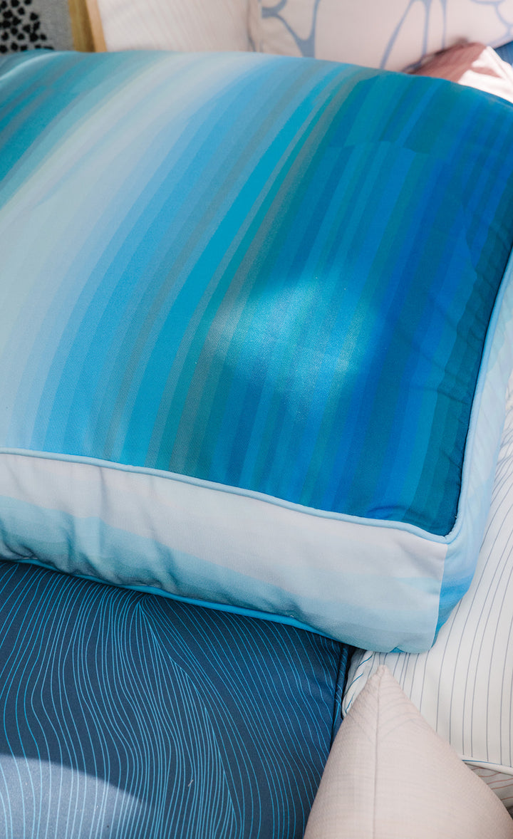 Mindfulness Collection with Jill Malek: Alpenglow Topaz Floorpillow