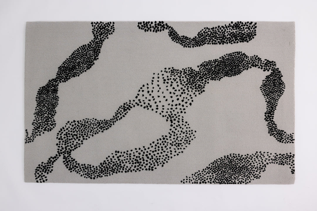 Mindfulness Collection with Jill Malek: Migration Snow Rug