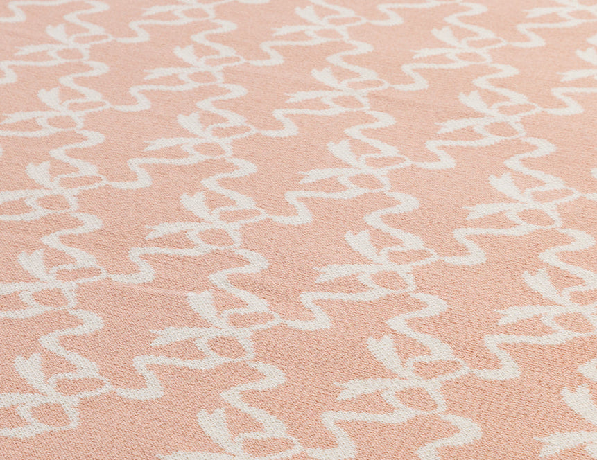 Clementine Grace in Blush Knit Blanket