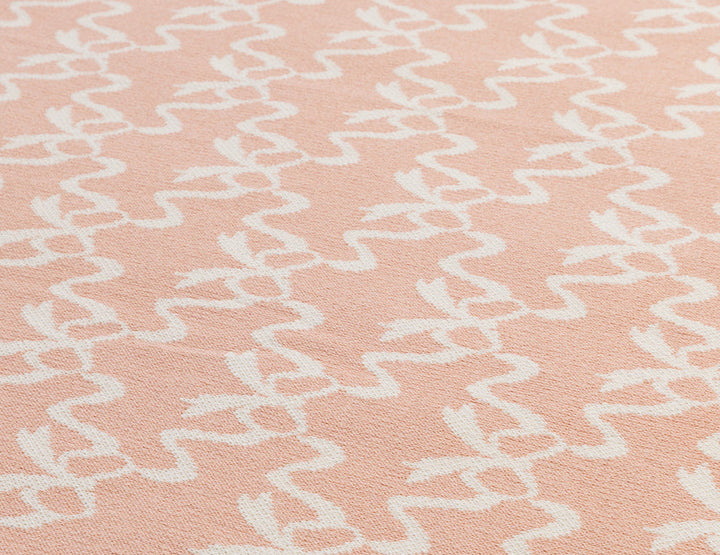 Clementine Grace in Blush Knit Blanket