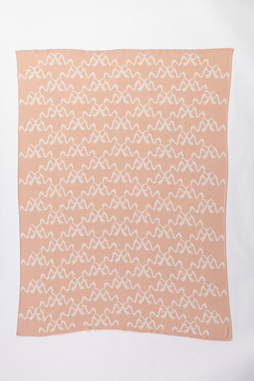 Clementine Grace in Blush Knit Blanket