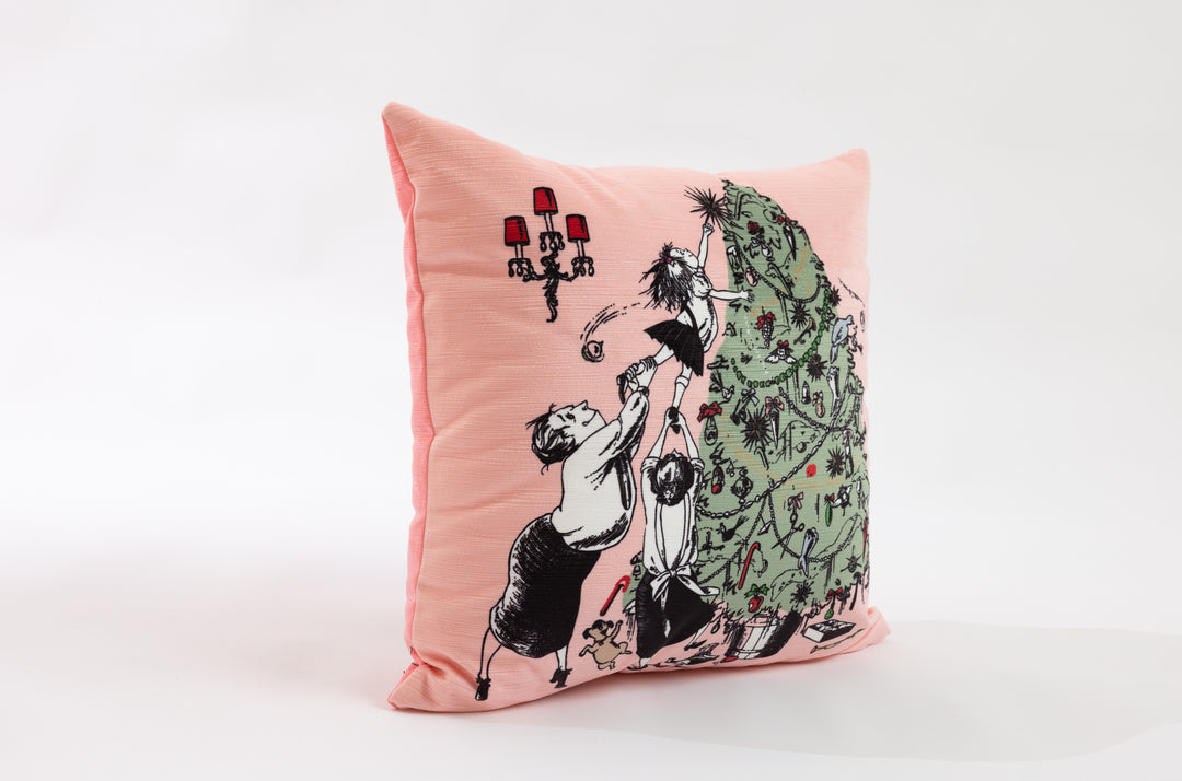 It's Christmas Eve, Eve! Bedtime White Leather Bonded Book, Blanket, Pillow Bundle!