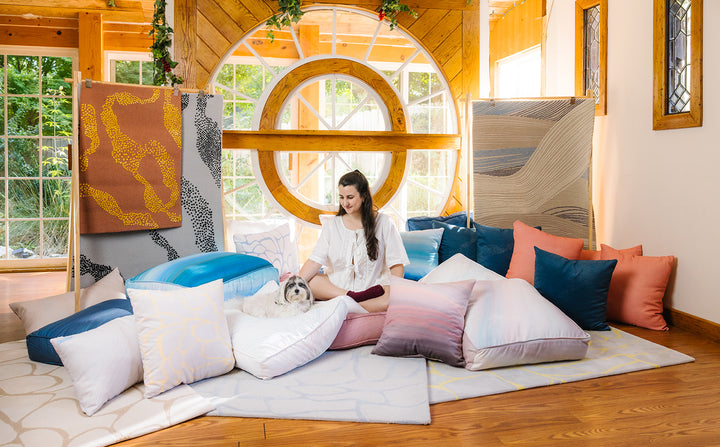 Mindfulness Collection with Jill Malek: Flow Camel Rug