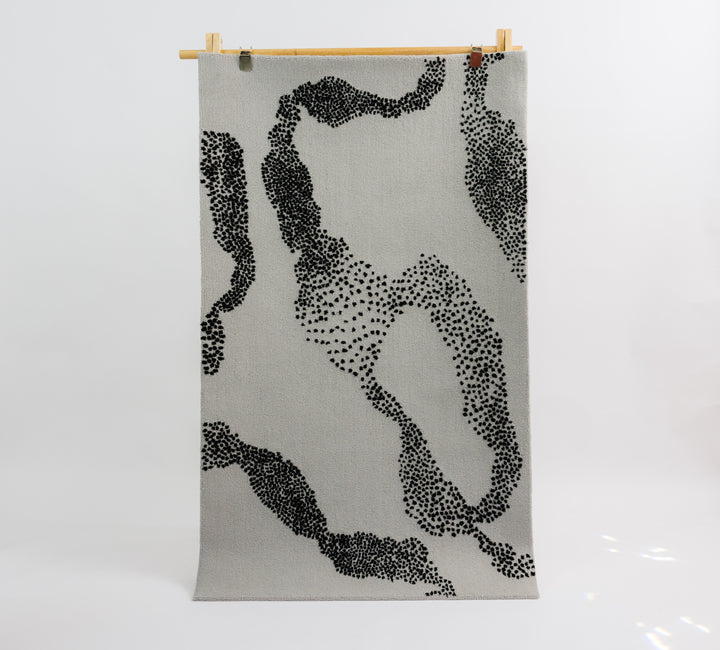 Mindfulness Collection with Jill Malek: Migration Snow Rug