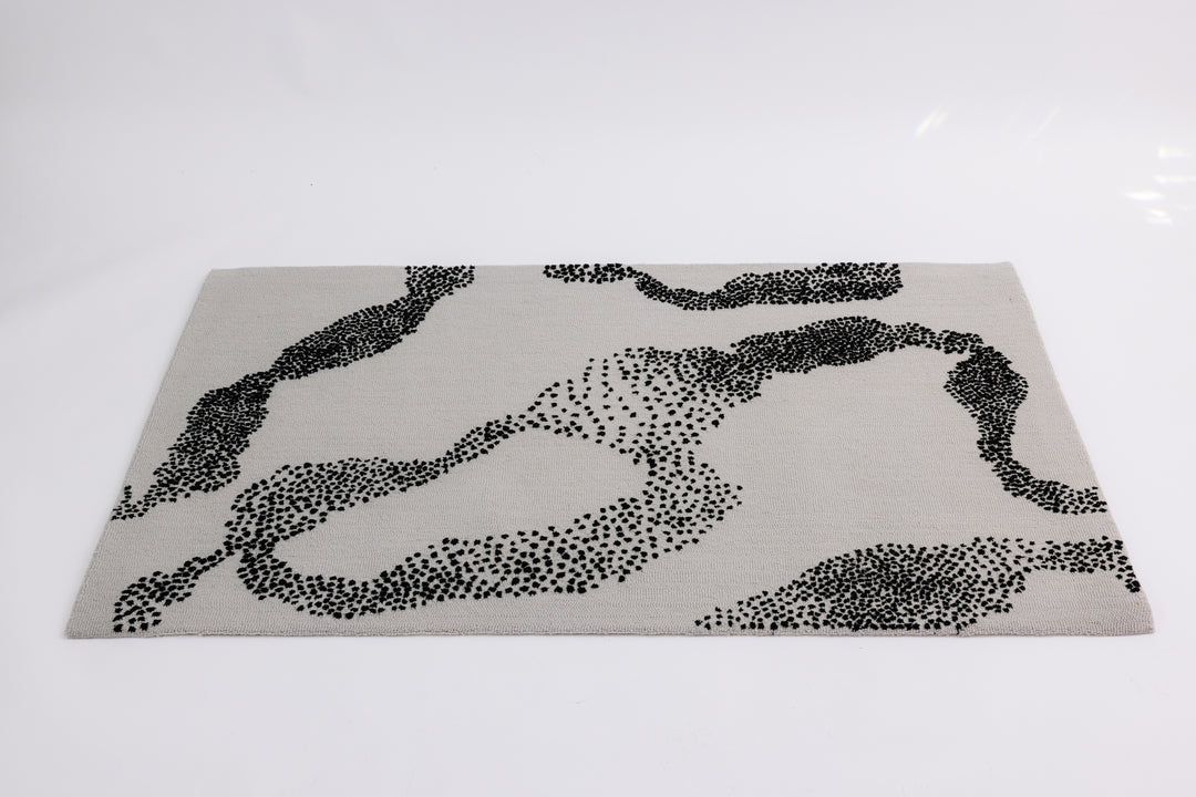Mindfulness Collection with Jill Malek: Migration Snow Rug