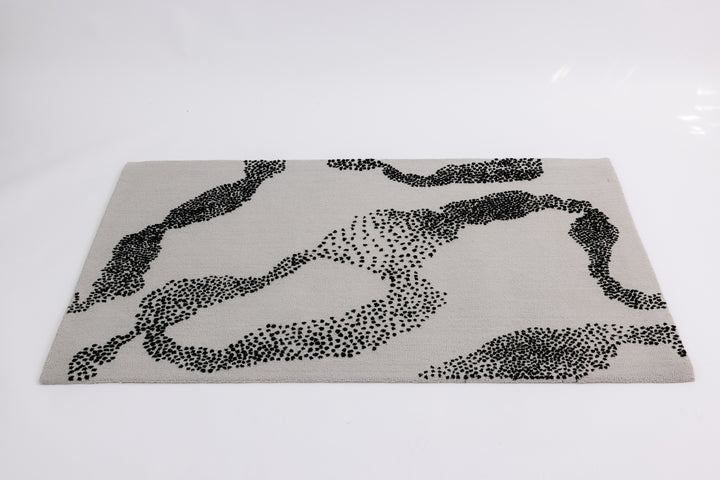 Mindfulness Collection with Jill Malek: Migration Snow Rug