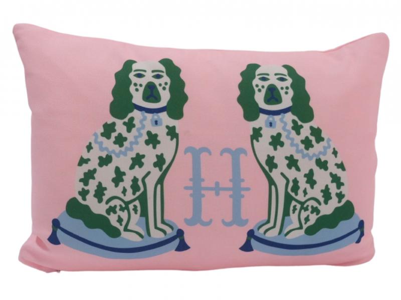Willa Heart Outdoor Dogs With H Monogram