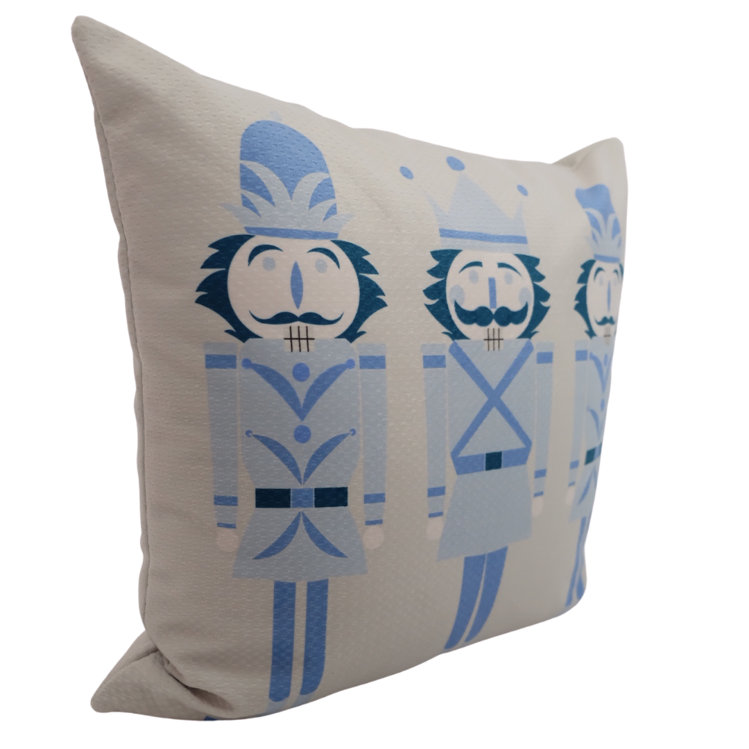 Blue & Gray Nutcrackers On Ostrich