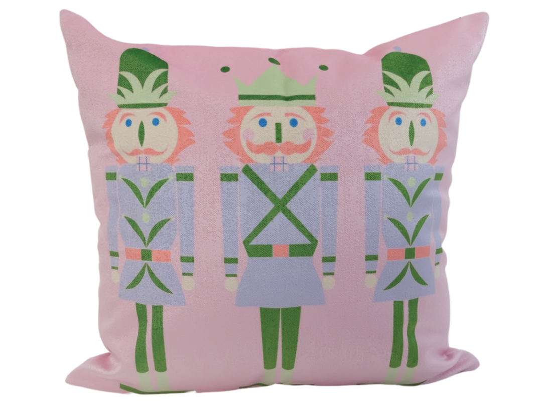 *Pink Nutcrackers on Mohair - Ready to Ship!