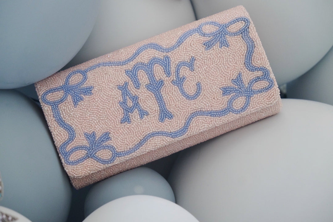 Clementine Grace Custom Beaded Clutch