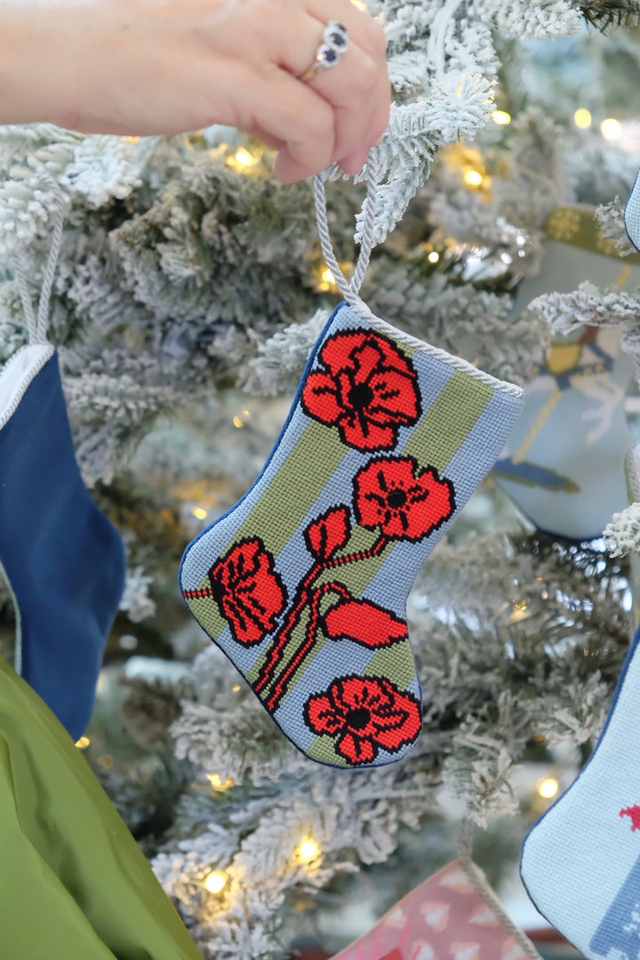 *Poppy Bauble Stocking