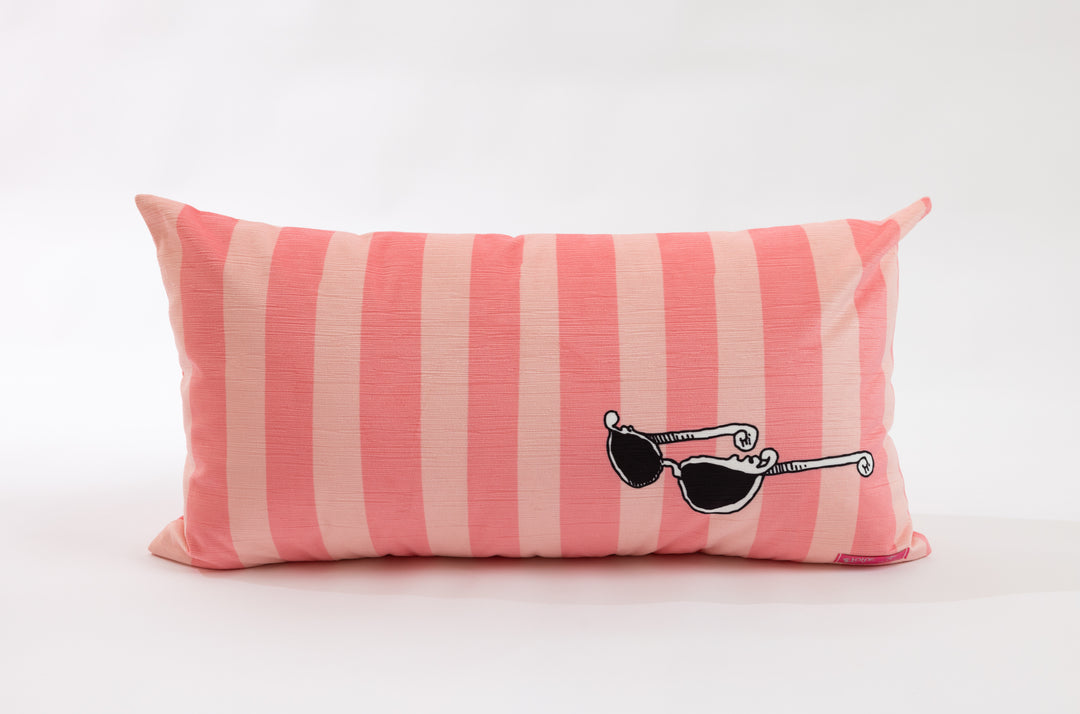 Ready to Ship! Charge It Please! Pillow in Medici, An Eloise Collection