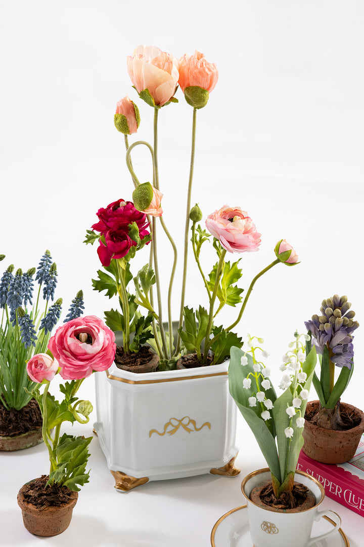 Forever Floral: Poppy in Terracotta Pot