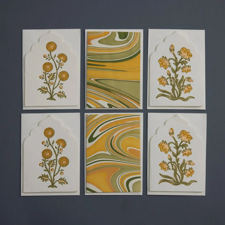 Joy in Marigold Notecards