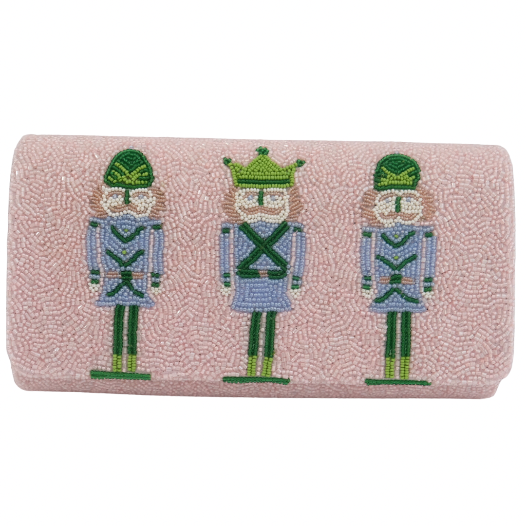 *Nutcracker Beaded Clutch