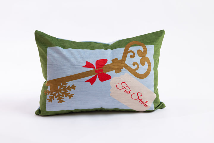 Santa's Key Pillow