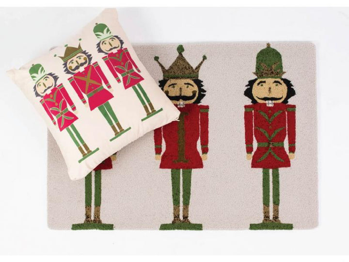 Red And Green Classic Nutcrackers - Add Your Monogram