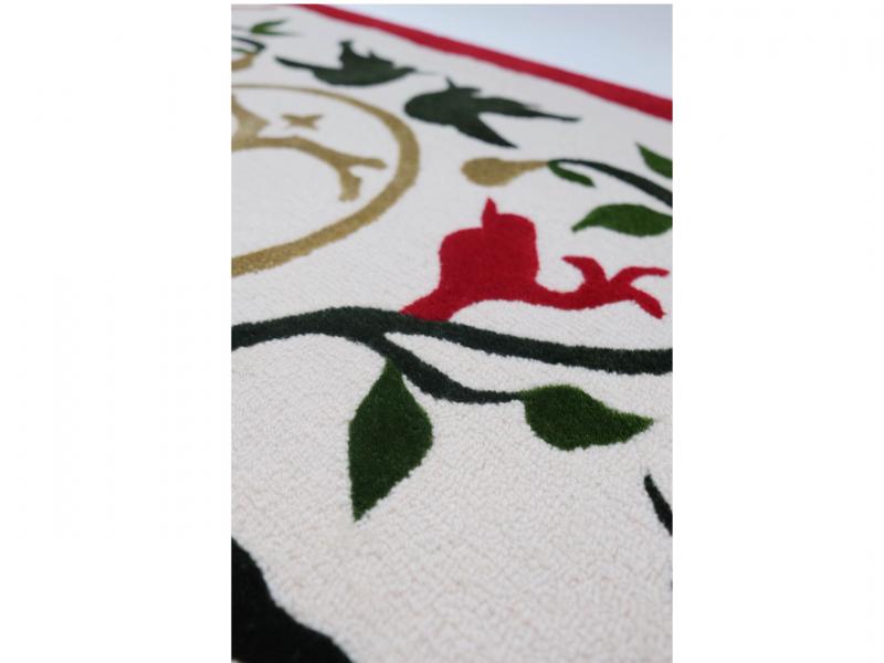 12 Day Of Christmas Red, Green, And Cream - Add Your Monogram