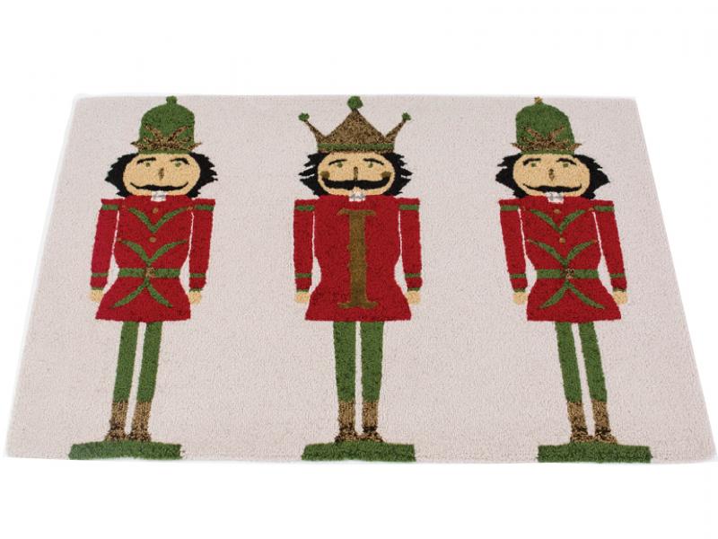 Red And Green Classic Nutcrackers - Add Your Monogram