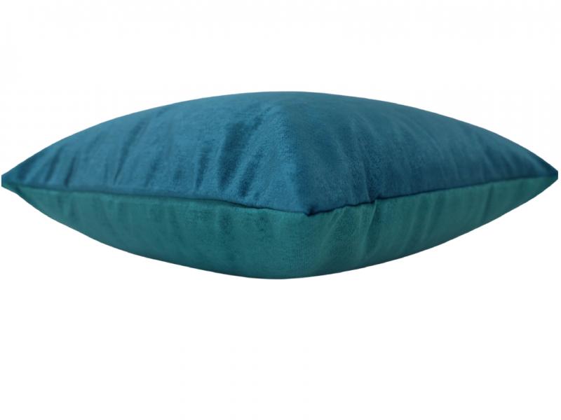 Peacock And Oceanic Solid Pillow