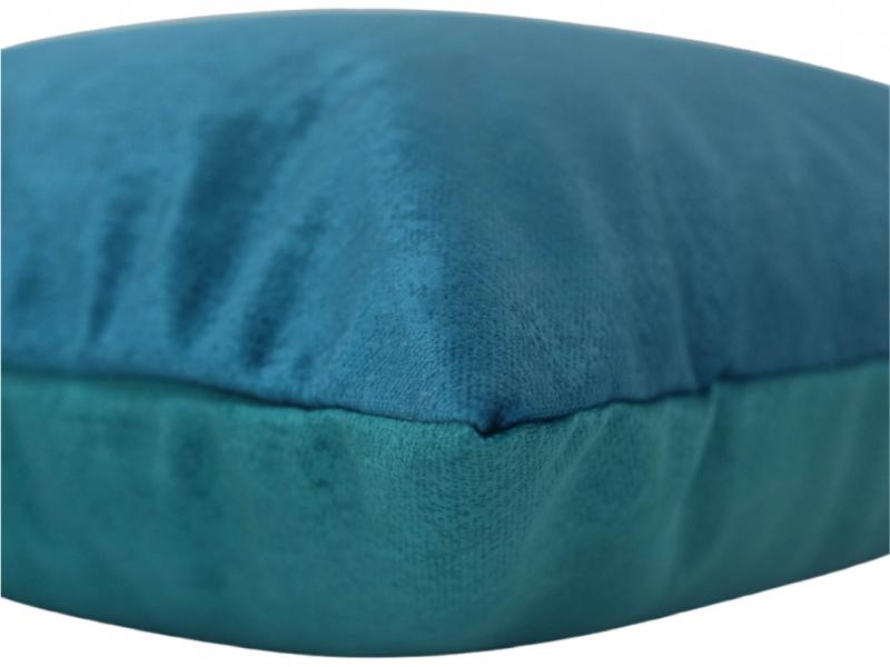 Peacock And Oceanic Solid Pillow