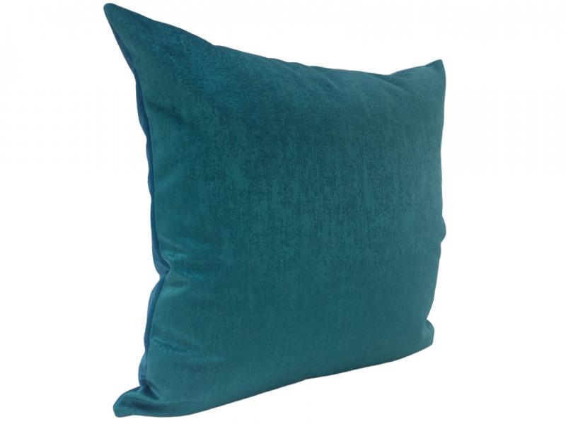 Peacock And Oceanic Solid Pillow