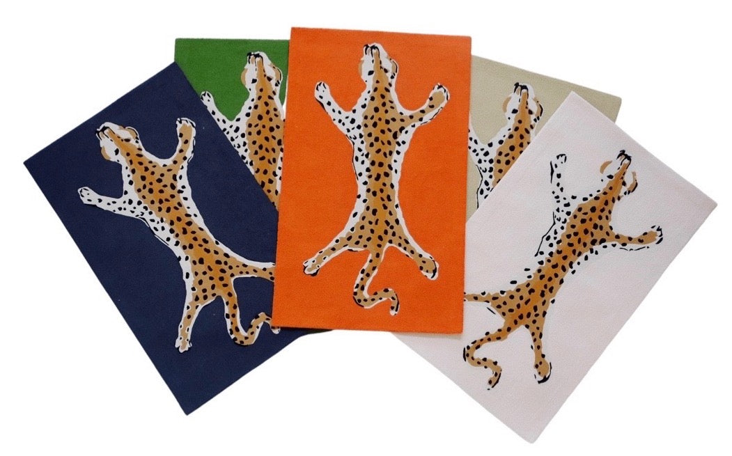 Ready to Ship Dana Gibson Orange Leopard