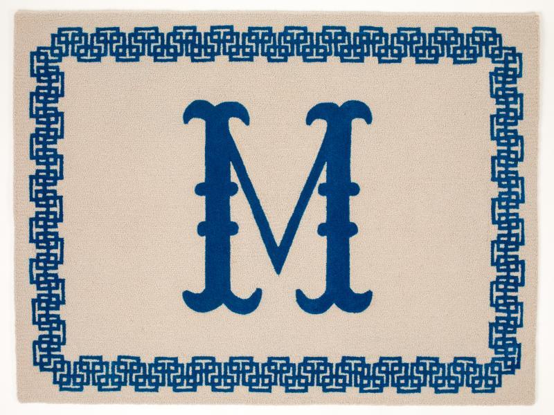 3x4 Camden With "M" Monogram